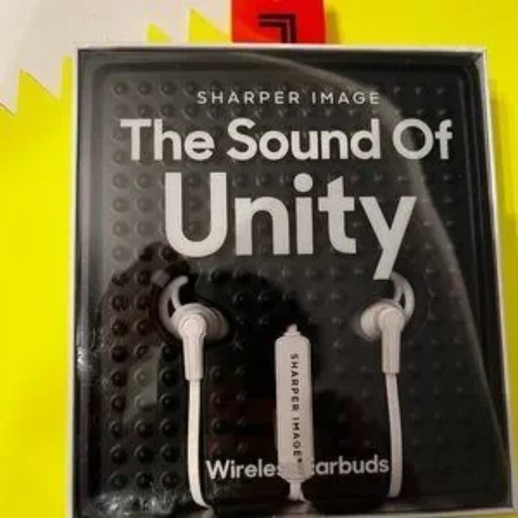 Wireless Earbuds from Sharper Image – White  (New in Box)‎ (w/a) - Picture 1 of 10